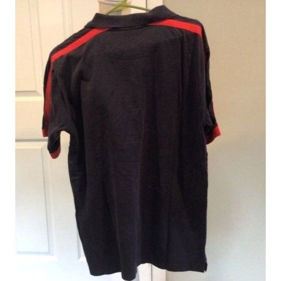 MLB Cleveland Indians Shirt Collar Button Chief Wahoo Tee Sz M Baseball Sports - Picture 2 of 10